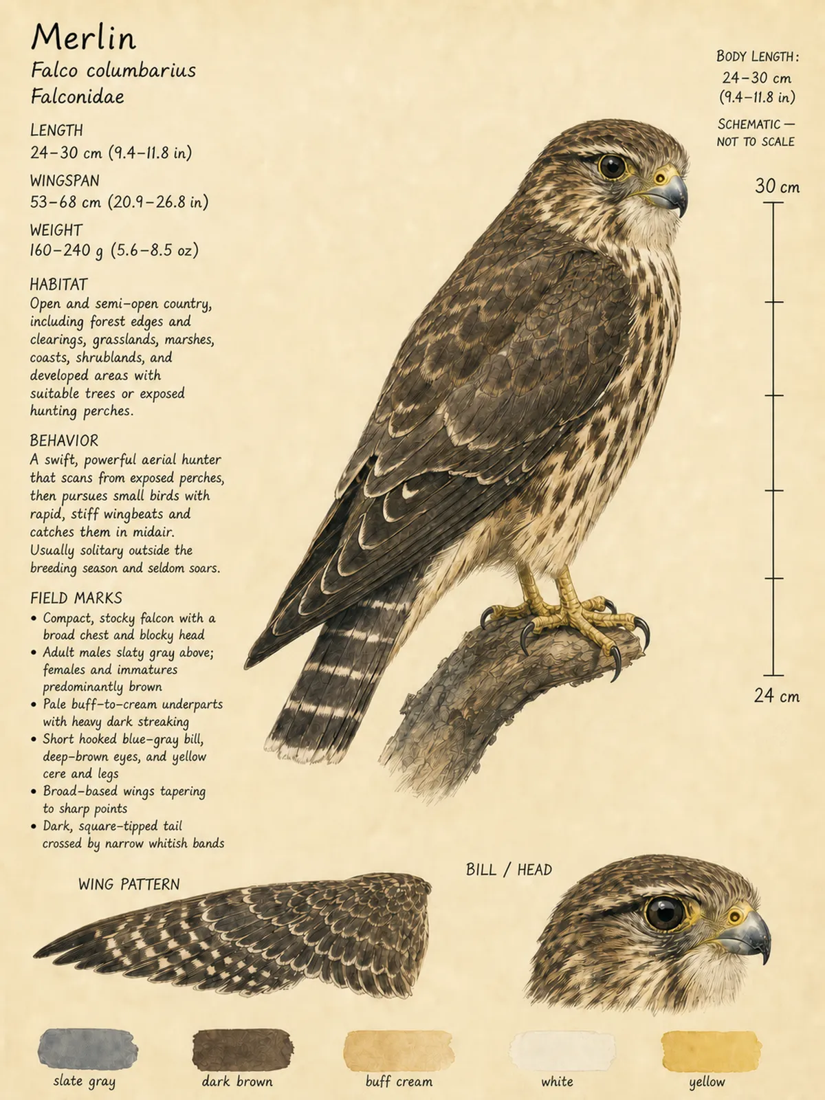 Field-journal plate: Merlin